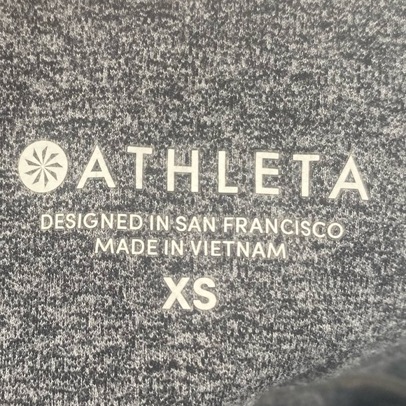 ATHLETA I Legging Salutation Stash Pocket Tight Gray XS - Picture 8 of 14